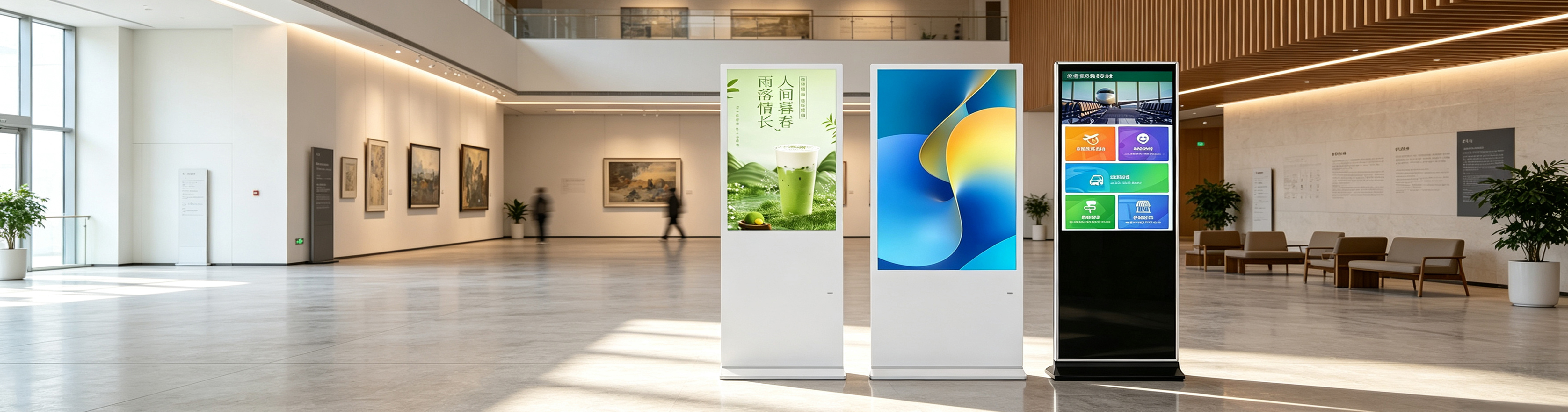 斜面电子水牌